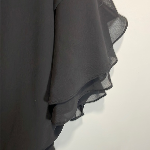 Sunday in Brooklyn Black Flutter Sleeve Jumpsuit - Picture 11 of 11